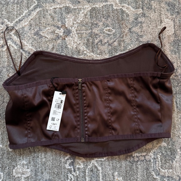 NWT Satin Corset - Picture 6 of 6